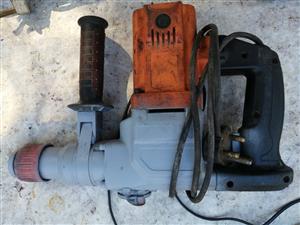 Industrial SDS drill with hammer and Chipper action in good condition 