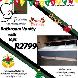 Bathroom Vanity with taps