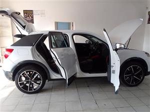 2017 AUDI Q2 1.2TFSi STronic Auto white color Service Book PDC SENSORS LCD SCREEN 52.000KM