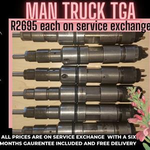 man Truck diesel injectors for sale 