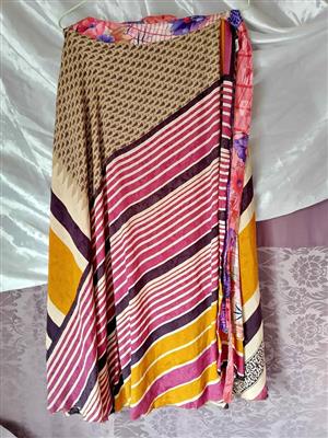 MAXI WRAP SKIRT MEDIUM