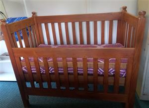 Wooden Baby Cot