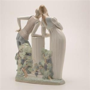Lladro "Romeo and Juliet" Statuette, used for sale  Cape Peninsula
