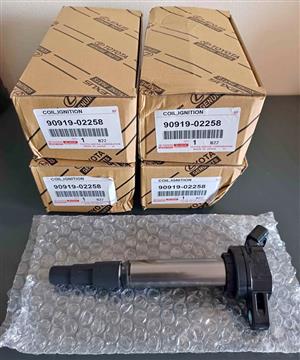 Set off 4 Toyota 4 pin Ignition Coils