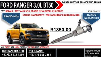 Ford Ranger 3.0L Diesel Injectors 