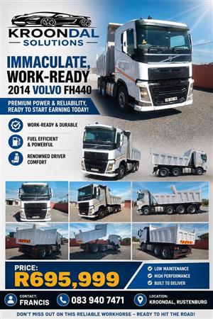 2014 Volvo FH440 10 cube tipper (Version 4)