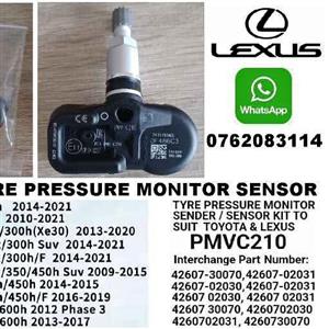 Lexus TPMS tyre pressure monitor sensors