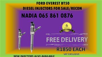 DIESEL INJECTORS FOR SALE FOR FORD EVEREST BT50 - 