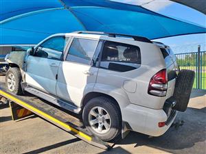 Toyota Prado 4.0 V6 Stripping For Parts