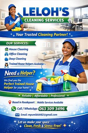 Lelohs Cleaning Services provides reliable and affordable residential and commer