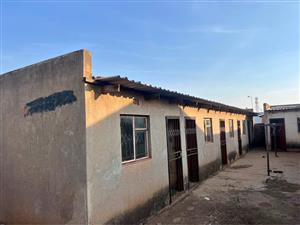 10 Rooms available for sale in Soshanguve South ext 7 . Title deeds available.
