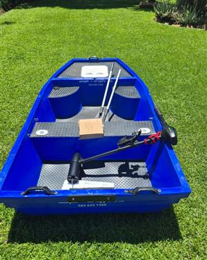 Angle craft boat