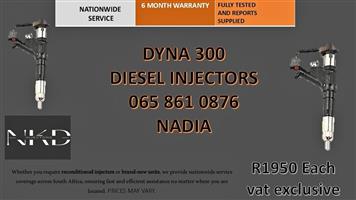 DYNA 300 DIESEL INJECTORS FOR SALE