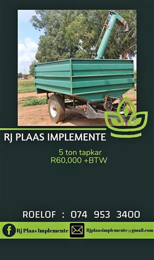 5 ton tapkar