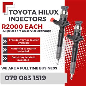 TOYOTA HILUX INJECTORS FOR SALE WITH WARRANTY