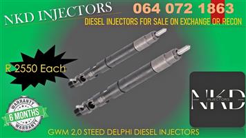 GWM 2.0 STEED NEED NEW RECON DIESEL INJECTORS FOR SALE