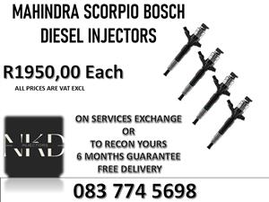 MAHINDRA SCORPIO - QUALITY DIESEL INJECTORS AVAILABLE FOR SALE & RECONDITIONING