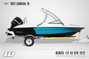 New Carrera 19 with used Outboard