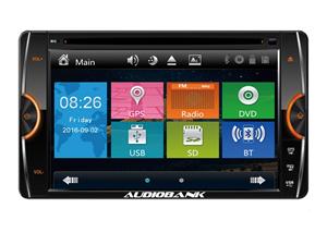 Audiobank NAB-6882UN Double Din DVD/GPS for Toyota