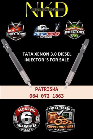 TATA 3.0 -Injectors for sale 