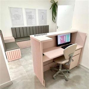 Reception desk