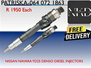 NISSAN NAVARA YD25 DIESEL INJECTORS FOR SALE