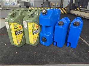 Jerry Can Steel & Plastic ( Separate Or all together bubdle)