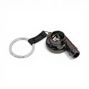 Keyring with Turbocharger Design (Black)