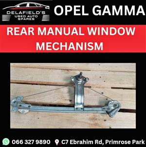 Opel Gamma Rear Manual Window Mechanism