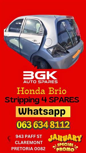 Honda brio stripping for spares