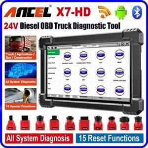ANCEL X7 HD Full System Heavy Duty Truck Diagnostic Tool