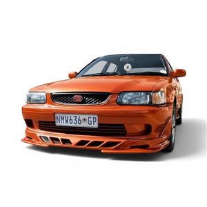 FibreForce Monster Design Front Spoiler for Toyota Tazz 99up Models