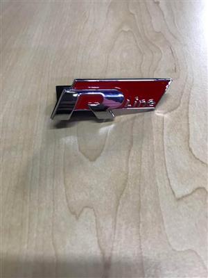 R line badges