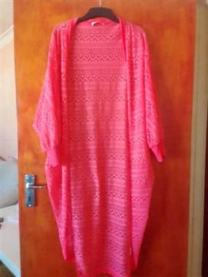 Beach Top, jacket,  jersey, throw coral M