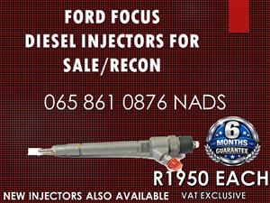 FORD FOCUS DIESEL INJECTORS FOR SALE NATIONWIDE