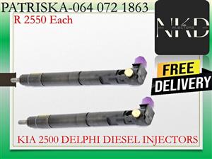 KIA 2500 DIESEL INJECTORS FOR SALE OR TO RECON