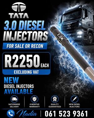 TATA 3.0 DIESEL INJECTORS FOR SALE
