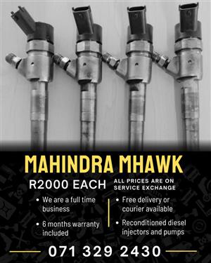 MAHINDRA MHAWK INJECTORS FOR SALE WITH WARRANTY 