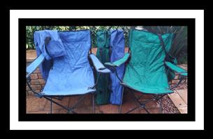 CAMPING CHAIRS X 1 FOR SALE: 