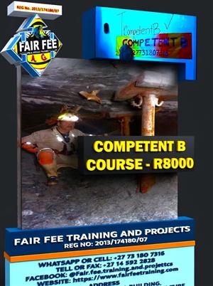 Competent B and Competent A Mining courses
