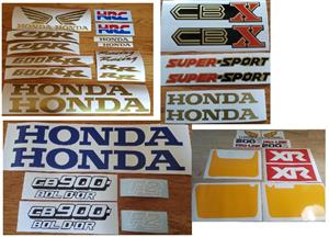 Honda CBR NC VFR RR decals sticker graphics kits