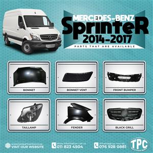 Come get this great deal on our Mercedes-Benz Sprinter 2014-2017 Model Parts