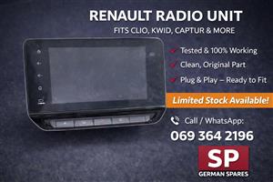 RENAULT RADIO UNIT AVAILABLE FOR SALE 