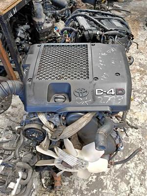 TOYOTA HILUX D4D 1KD ENGINES FOR SALE