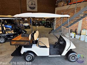 EZGO GOLF CART FOR SALE - NEW LITHIUM BATTERY - REAR CARGO BASKET FITTED