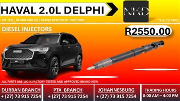 Haval 2.0L Delphi Diesel Injectors 