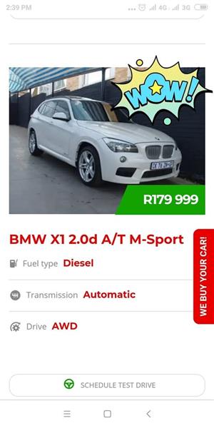 BMW X1 ,2.0d automatic M sport