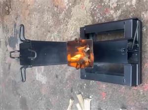 Rocket stove power free gas free cooking