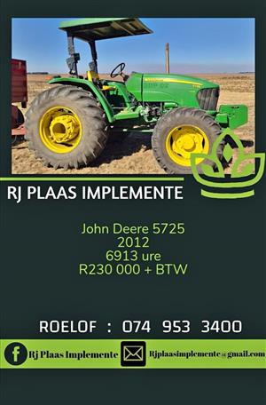 John deere 5725