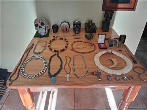 BRACELETS, NECKLACES AND EARRINGS FOR SALE